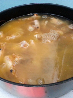 A picture of Shrimp Stock /Soup.