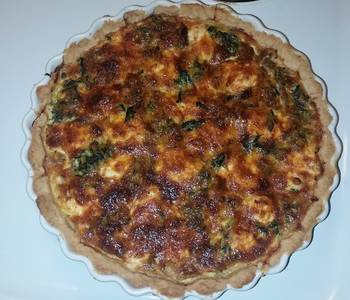 Best Recipe Spinach and Cream Cheese Quiche with Breakfast Sausage Delicious Nutritious