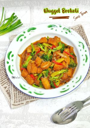 Foto resep Nugget Brokoli Saus Tiram