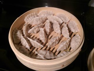 Clam, Shrimp, and Chicken Chinese Dumplings