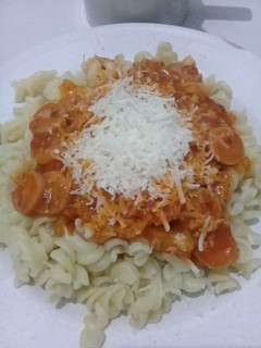Foto resep Fusilli Bolognese Simple