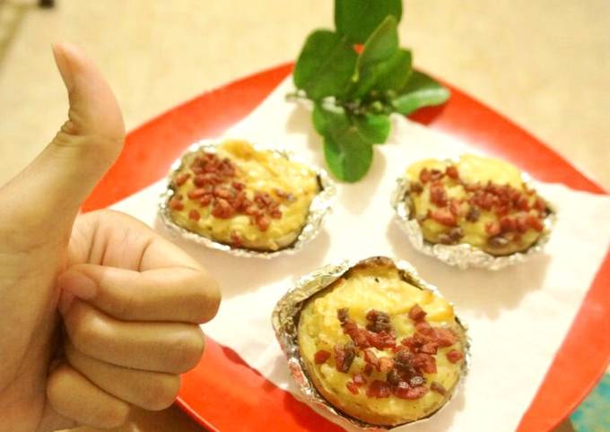 Resep 2. Baked Potato Cheese Quick Melt ❤️ Anti Gagal