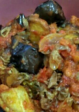 Foto resep Sambel ikan kembung campur kentang dan tomat