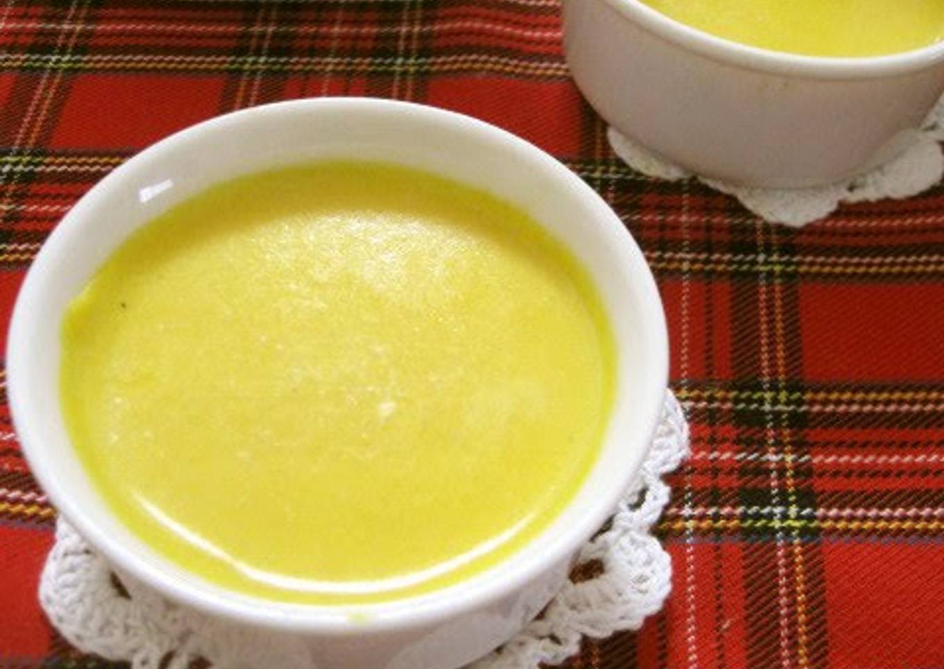 Cheese & Kabocha Squash Pudding