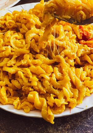 صورة لوصفة باستا(بكريمه بيتيه)