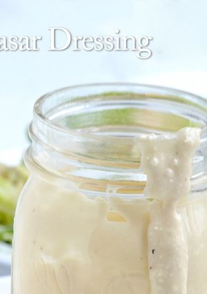 A picture of Jeanine's Classic Caesar Salad Dressing.