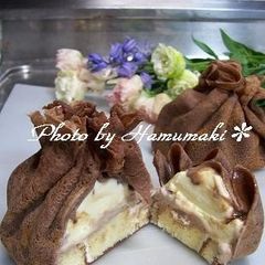 A picture of Chewy Chocolate Crepes.