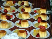 A picture of fruit flan