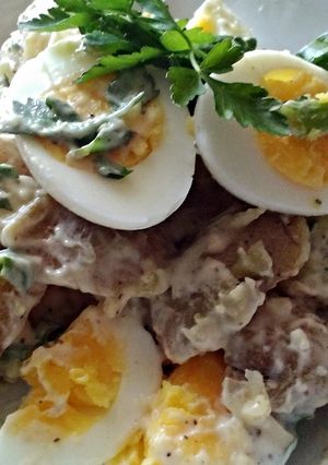 A picture of Taylor's Potato Salad.