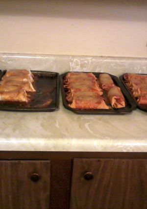 A picture of enchiladas to feed a army :).