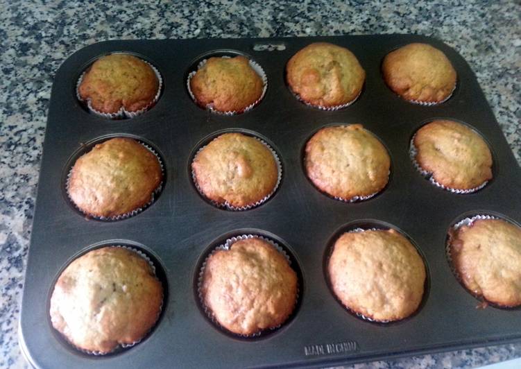 Simple Way to Prepare Super Quick Homemade Banana Muffin