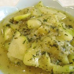 A picture of Easily Made in the Microwave! Zucchini That'll Melt in Your Mouth!.