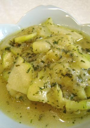 A picture of Easily Made in the Microwave! Zucchini That'll Melt in Your Mouth!.