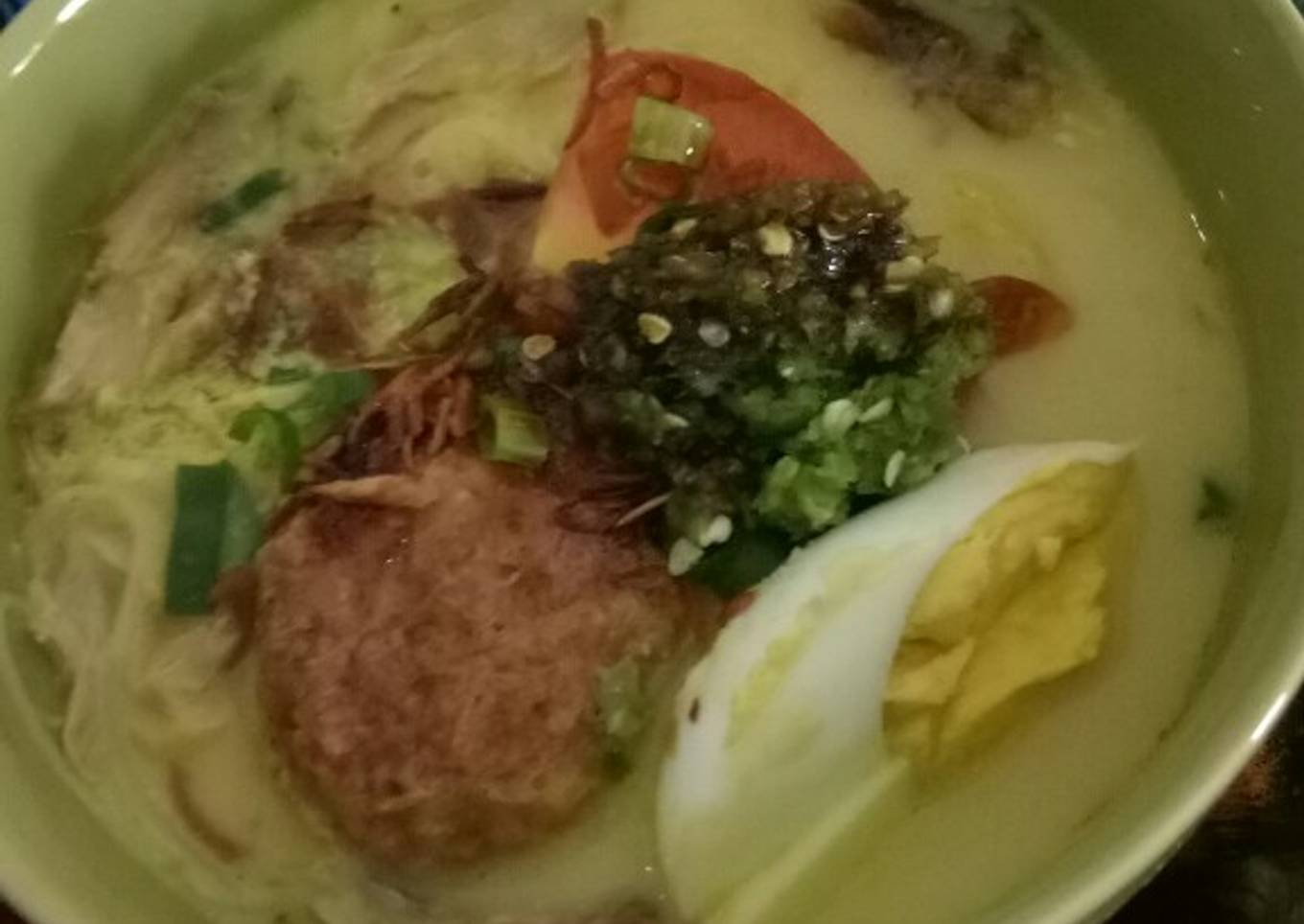 Soto Medan tanpa santan buatan mak E2