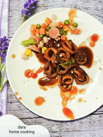 Langkah Gampang Membuat Resep Cumi Saus Tiram Asam Manis yang Bikin Ngiler Anti Ribet, Bisa Manjain Lidah