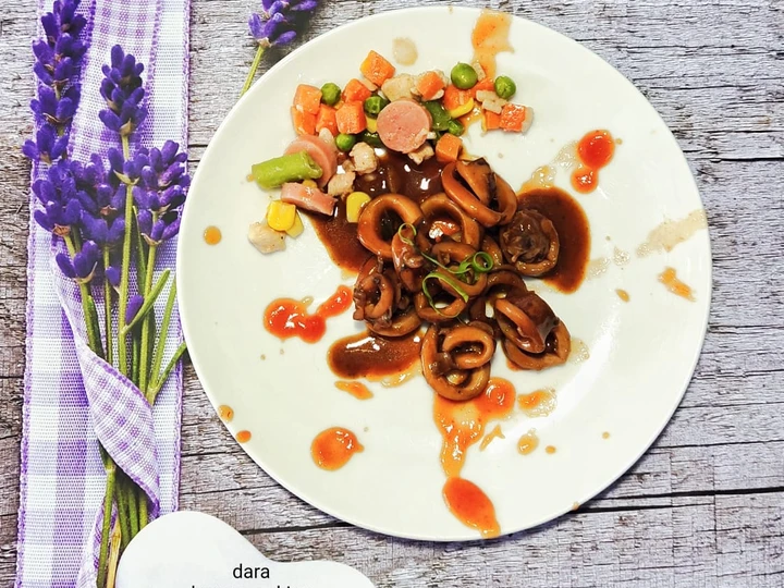 Langkah Gampang Membuat Resep Cumi Saus Tiram Asam Manis yang Bikin Ngiler Anti Ribet, Bisa Manjain Lidah