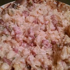 A picture of Loaded Cauliflower Casserole (skinnier version).