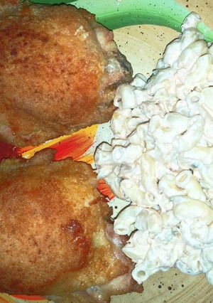 A picture of Oven Fried Chicken Yummilicious!!!.