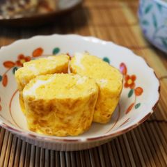 A picture of Thick Tamagoyaki with Just 1 Egg.