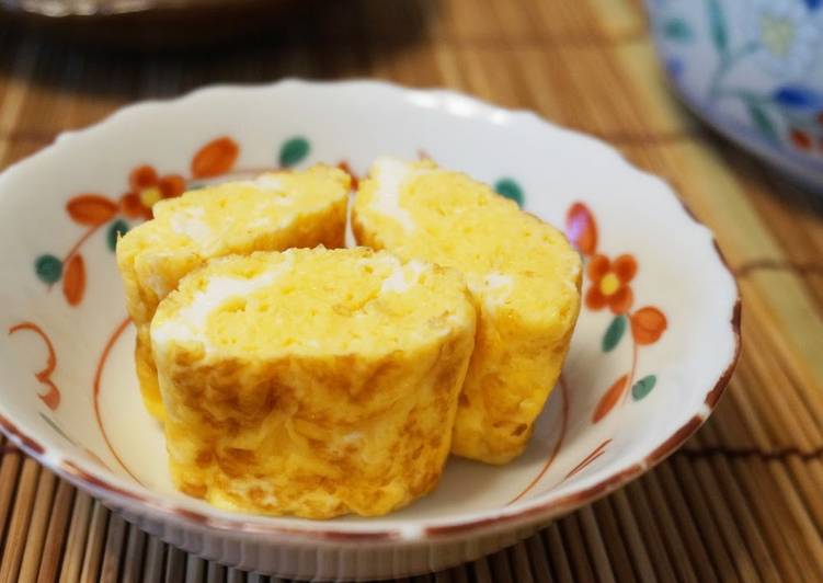 Recipe of Homemade Thick Tamagoyaki with Just 1 Egg