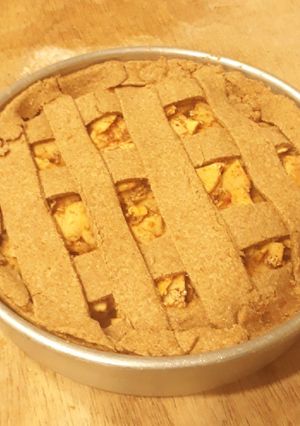 Una foto de Pie de manzana saludable
