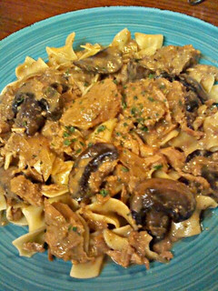 A picture of Crockpot Pork Stroganoff.