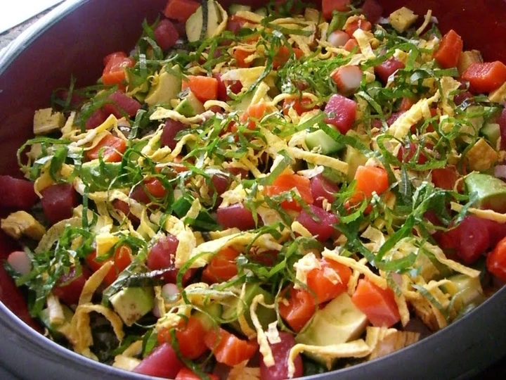 Easy Steps Prepare|Recipe} Deconstructed Sushi California Roll Style, Make You Drink