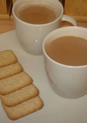 A picture of A Real Indian Family's Ginger Chai.