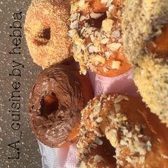 A picture of Glazed donut. #Ayzah.