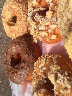 A picture of Glazed donut. #Ayzah.