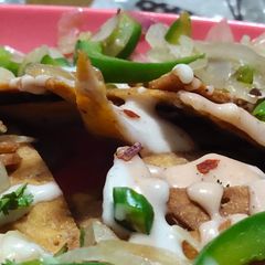 Loaded Nachos A picture of Loaded Nachos.