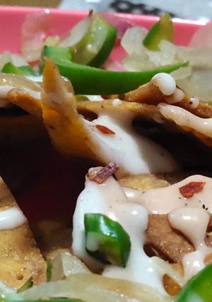 A picture of Loaded Nachos.