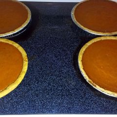 A picture of Jones Family Sweet Potatoe Pie.