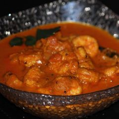 A picture of Instant Pot Shrimp curry.