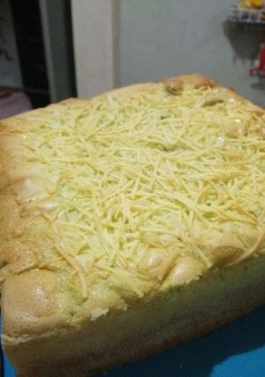 Foto resep Base cake pandan coklat, bolu lapis topping keju, sponge cake 🎂