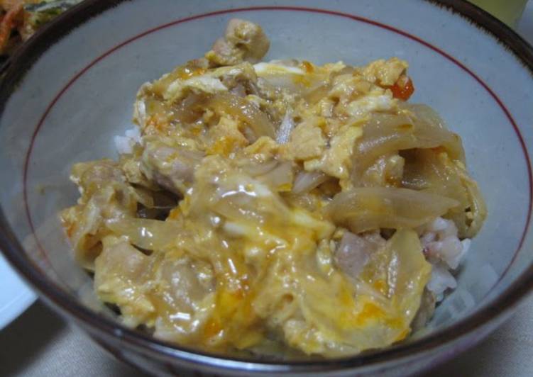 Recipe of Appetizing My Special Chicken and Egg Rice Bowl