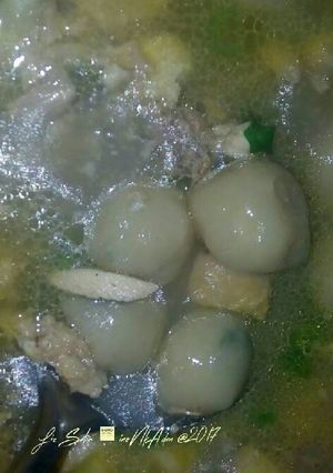 Foto resep Cilok goang kuah enak