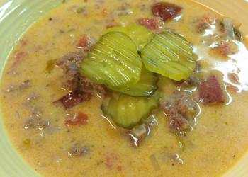 How to Prepare Appetizing Cheeseburger soup