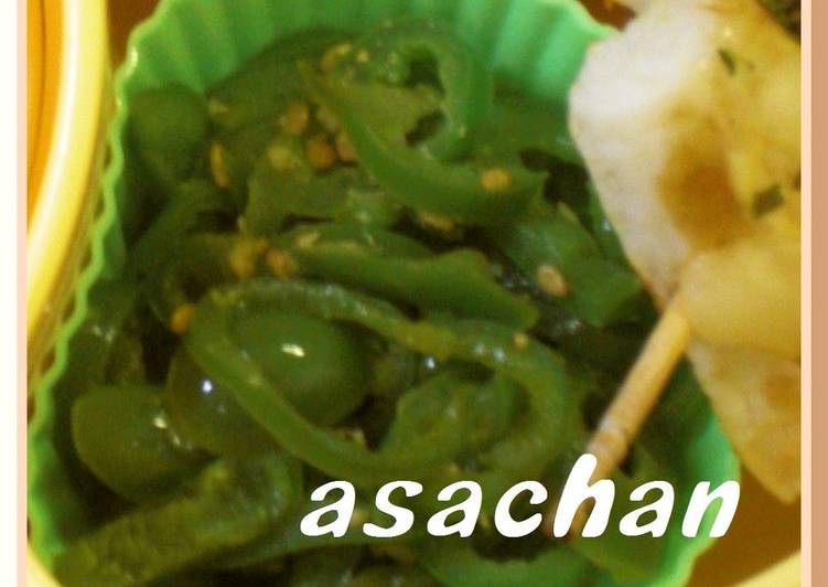 Recipe of Favorite Lifesaver Green Pepper Stir-Fry
