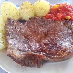 Barbecue steak A picture of Barbecue steak.