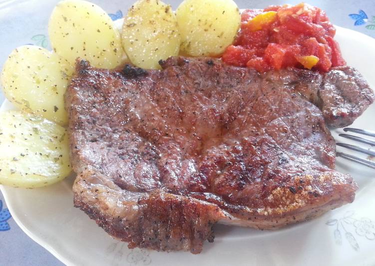 Simple Way to Prepare Quick Barbecue steak