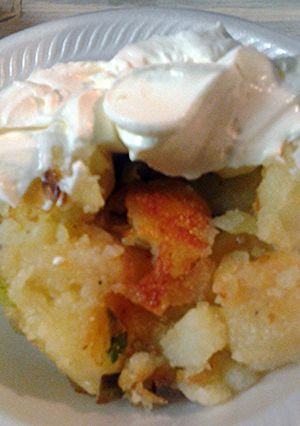 A picture of Pan's potatoes.