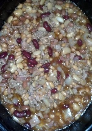 A picture of Old Settler's Beans.