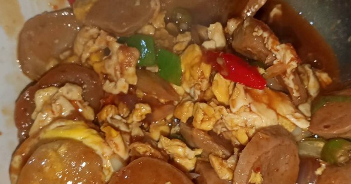 Resep Tumis Bakso Telur Oleh Rifka Annisa Cookpad