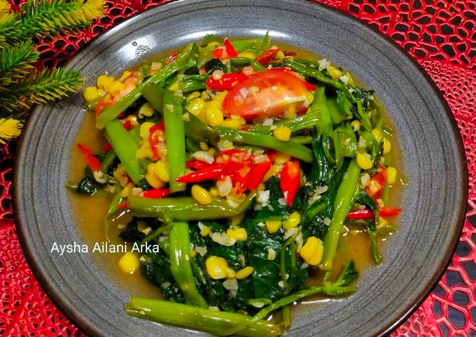 Kangkung Cah Jagung Manis