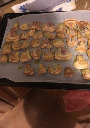 Una foto de Alcachofas al horno