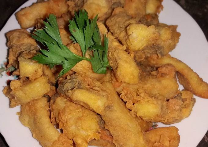 Resep Gurame fillet goreng crispy Anti Gagal