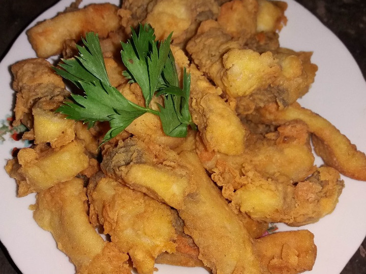 Resep Gurame fillet goreng crispy Anti Gagal