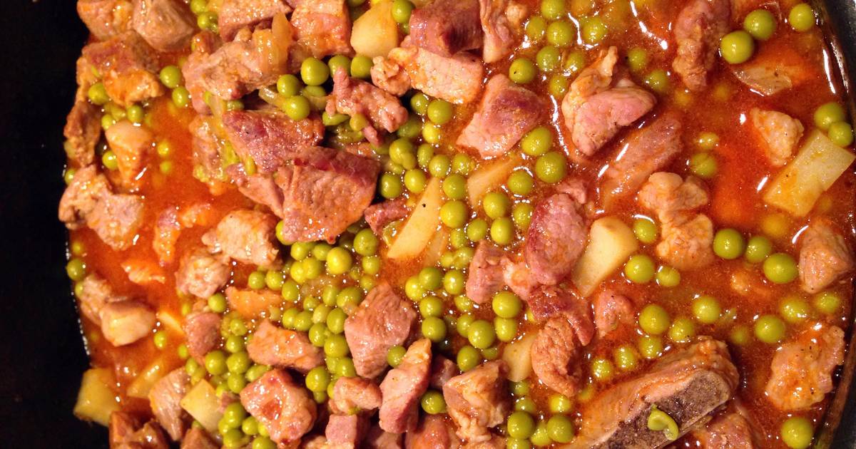 Pork And Peas Recipe by Ashley Trotter Cookpad