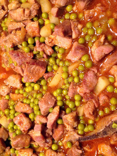 A picture of Pork And Peas.